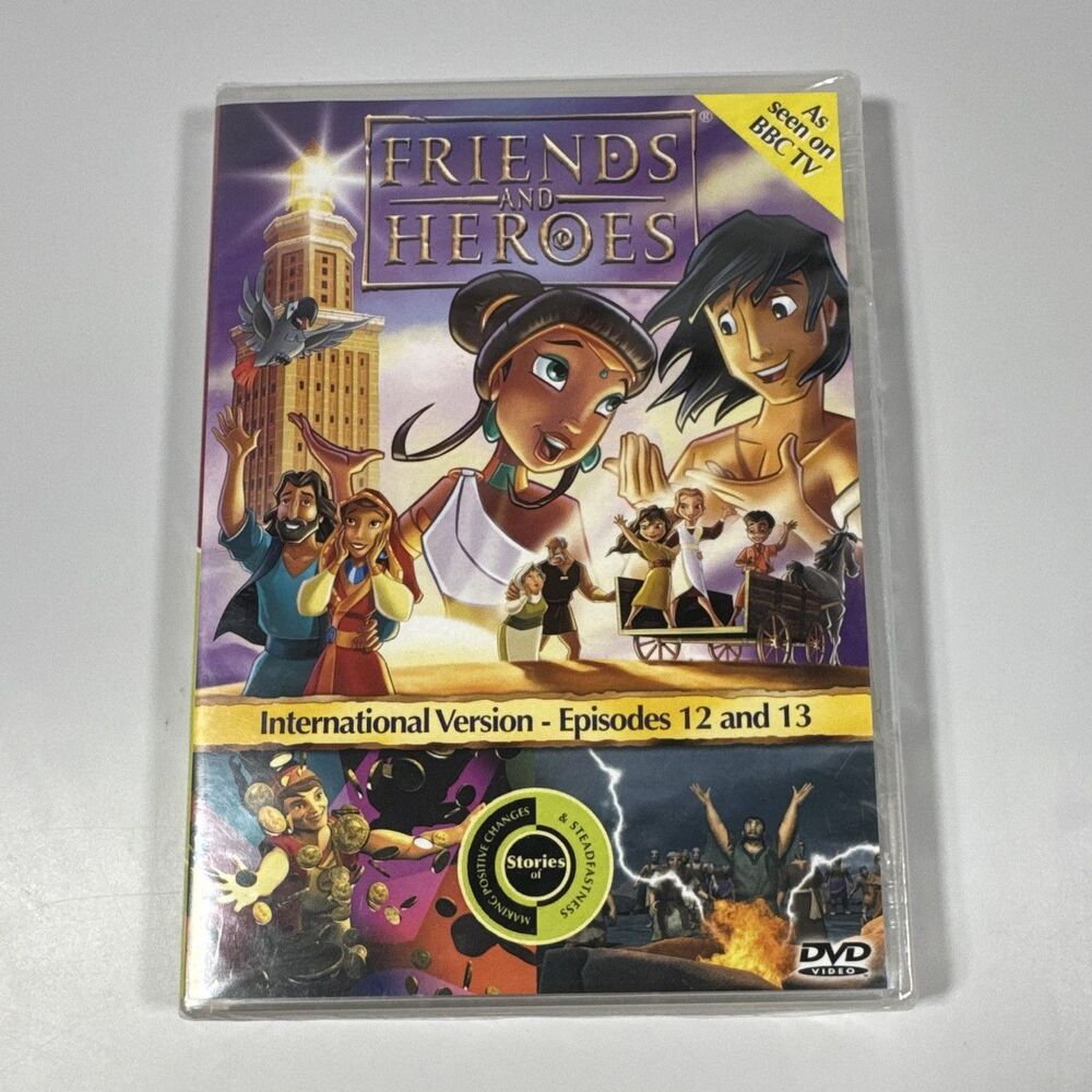 Friends and Heroes DVD International Version Episodes 12 & 13 NR 2008 NTSC
